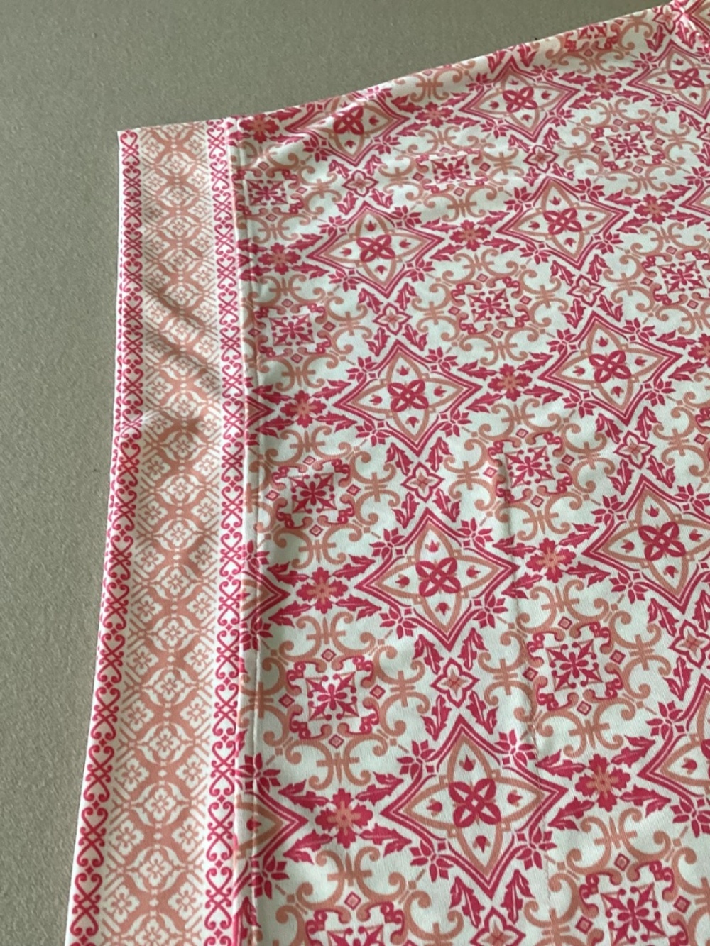 JOAN RIVERS MAXI CORAL & WHITE KAFTAN SIZE SP - Picture 6 of 13